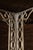 Brown Antique Quarter Sawn Round Oak and Cast Metal Café Table For Sale - Image 8 of 10