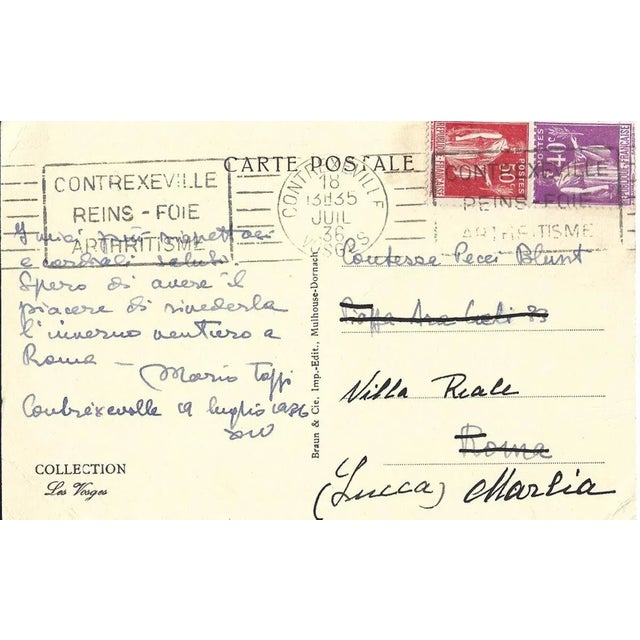 Mario Tozzi - Original Manuscripts - 1930s For Sale - Image 3 of 6
