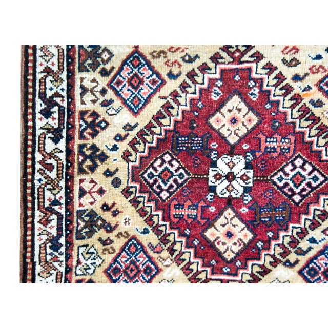 Early 20th Century Persian Afshar Rug For Sale In Chicago - Image 6 of 10