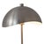 1960s Luna Bella Slimline Floor Lamp - Mid-Century Modern, Satin Nickel Steel, Black Marble Base, Matte White Shade For Sale In Los Angeles - Image 6 of 7