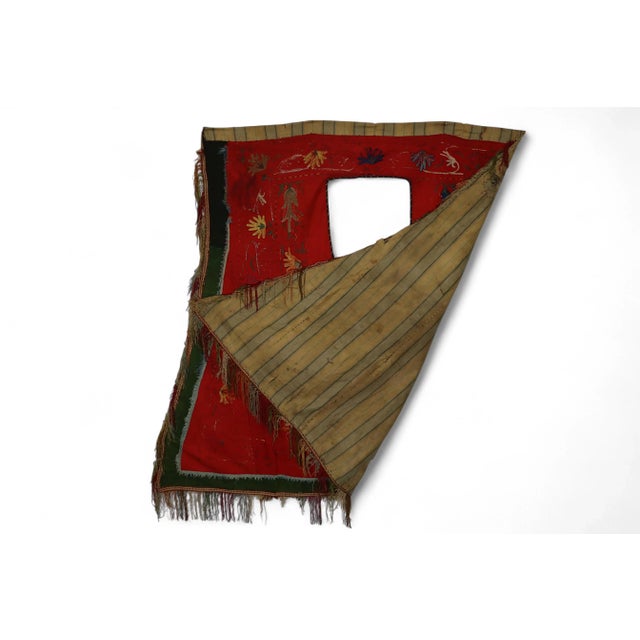 Embroidered Bukhara Suzani Horse Blanket, 1890s For Sale - Image 3 of 18