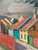 Gustaf Börtner Zandt, Houses and Trees, 1950s, Oil Painting on Canvas, Framed For Sale - Image 13 of 16