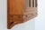 Art Deco Oak Wall Cabinet with Amber Glazed Door, Belgium, 1920s For Sale - Image 9 of 13