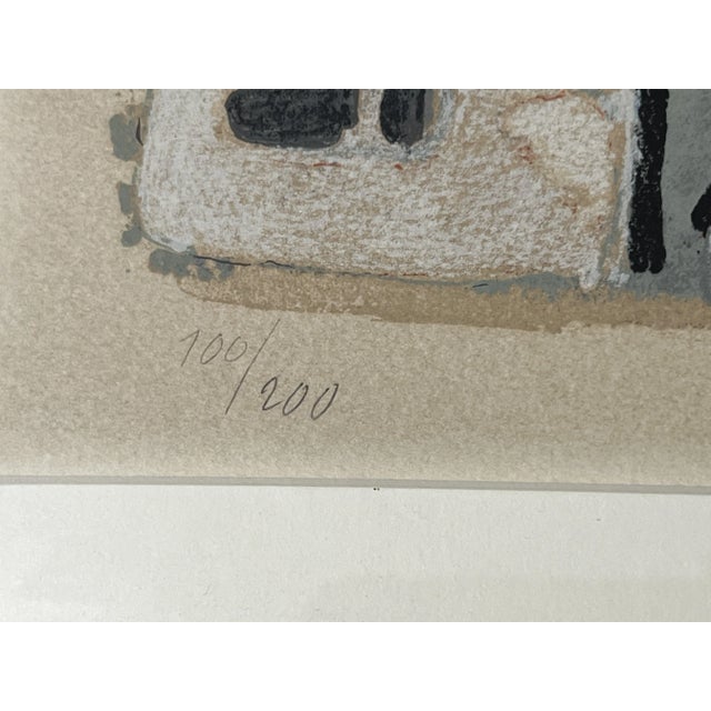 Corneille, Cobra Group: April in Paris 4, Silkscreen, 1987 For Sale - Image 4 of 10