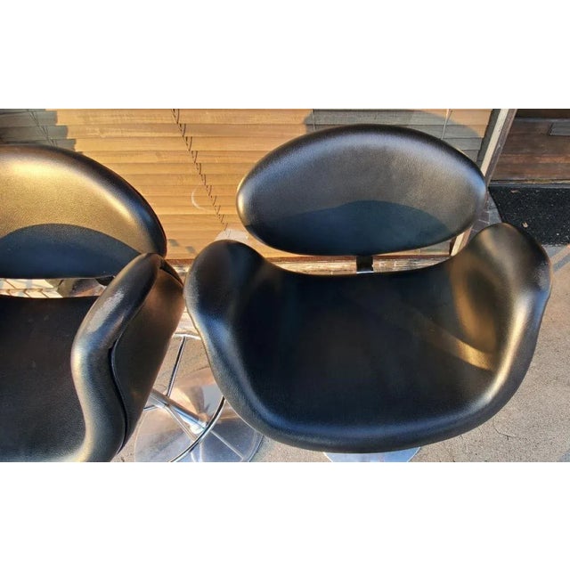 1965 Pierre Paulin "Little Tulip" Bar Stools by Artifort - a Pair For Sale In Los Angeles - Image 6 of 13