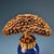 Traditional Gilt Metal "Money Tree" Sculpture on Lapis Lazuli Base For Sale - Image 3 of 10
