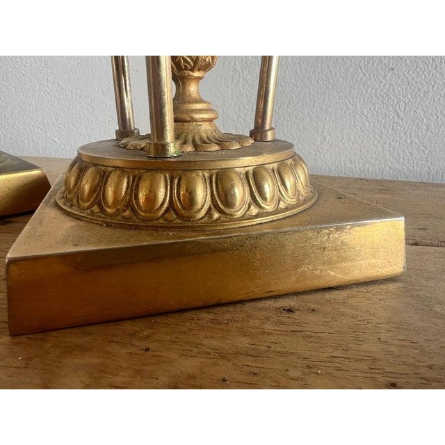 Metal Early 20th Century Bronze Candle Holders For Sale - Image 7 of 11