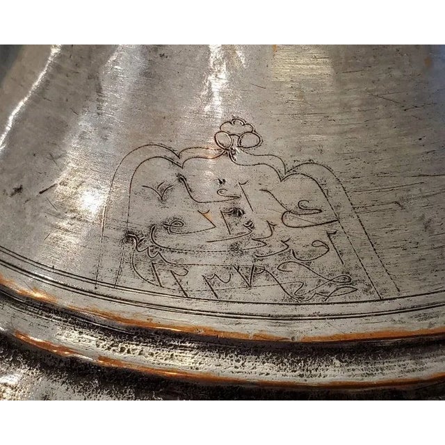 Silver Antique Ottoman Empire Serving Dish Set For Sale - Image 8 of 11