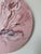 1980s Vintage Heavy Impasto Expressionist Abstract Mixed-Media Painting on Round Wood Panel For Sale - Image 10 of 12