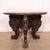 Vintage English Carved Lamp Table, 1890s For Sale - Image 6 of 12