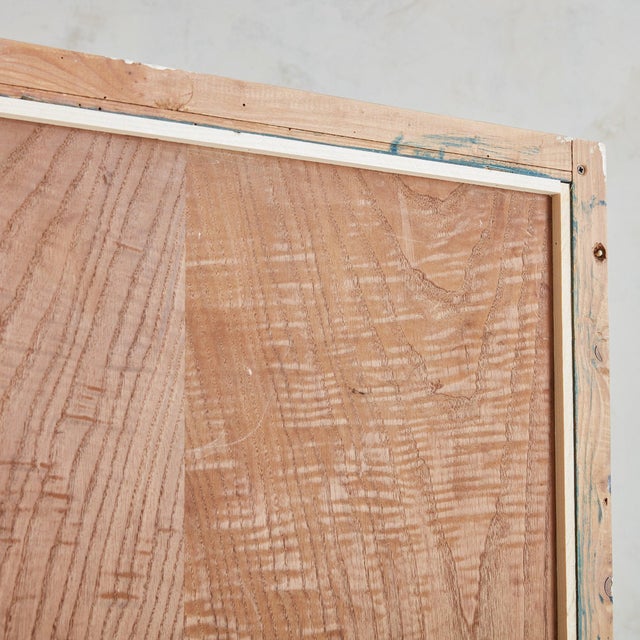 A vintage Art Deco rectangular cerused ebonized wood writing desk or dressing table with an attachable, large-scale...