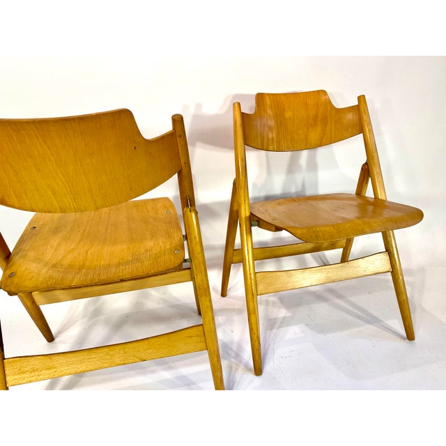 SE 18 Folding Chairs by Egon Eiermann for Wilde+Spieth, 1970s, Set of 2 For Sale - Image 15 of 16
