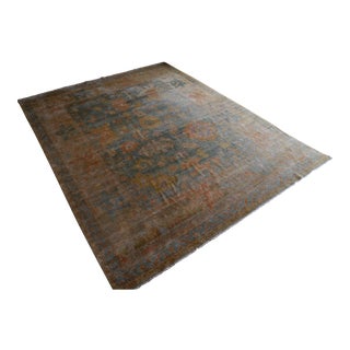 Handmade Turkish Oushak Rug -- 8'11" x 11'8" For Sale