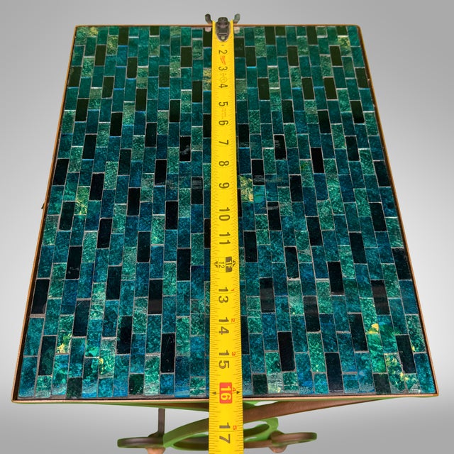 Mosaic Tile Nesting Tables Cerulean Pier 1 Imports Set For Sale - Image 13 of 18