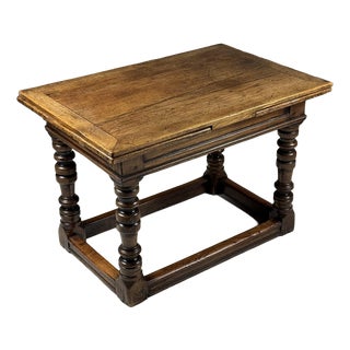 English Extendable Table, 1700 For Sale