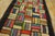 1920s Multicolor Basket Weave Antique American Hooked Rug 2' 2" X 11' 8" Cotton Wool Carpet For Sale - Image 15 of 18
