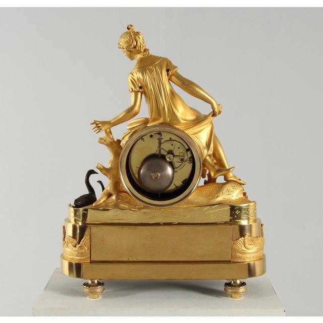 French Mantel Clock Allegory of Love, Paris, 1815 For Sale - Image 15 of 16