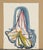 1950s Charlotte Hilmer, Iris Blossom, 1955, Oil on Canvas For Sale - Image 5 of 12
