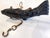 Near Pair of Japanese Jizai Kagi Wood Koi Folk Art Sculptures For Sale - Image 9 of 14