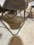Metal 1970s Pair of Metal Butterfly Chairs With Gray Seats For Sale - Image 7 of 8