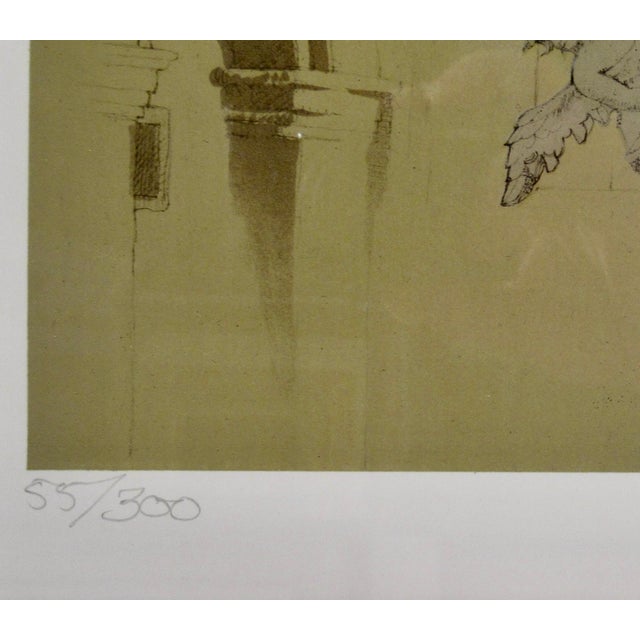 Green Charles Bragg The Observer C. 1970 Reproduction Print For Sale - Image 8 of 9