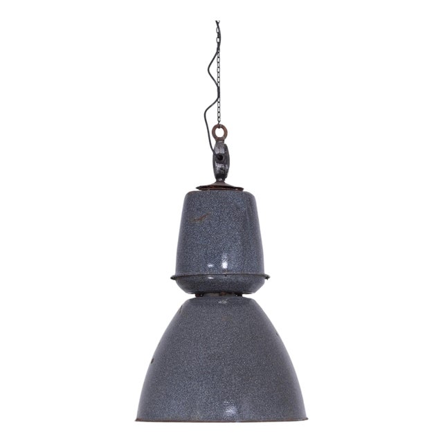 1960s Czech Metal Pendant Lamp For Sale