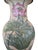 Antique Chinoiserie Porcelain Enamel Lotus Flower Vase Lamp For Sale - Image 16 of 18