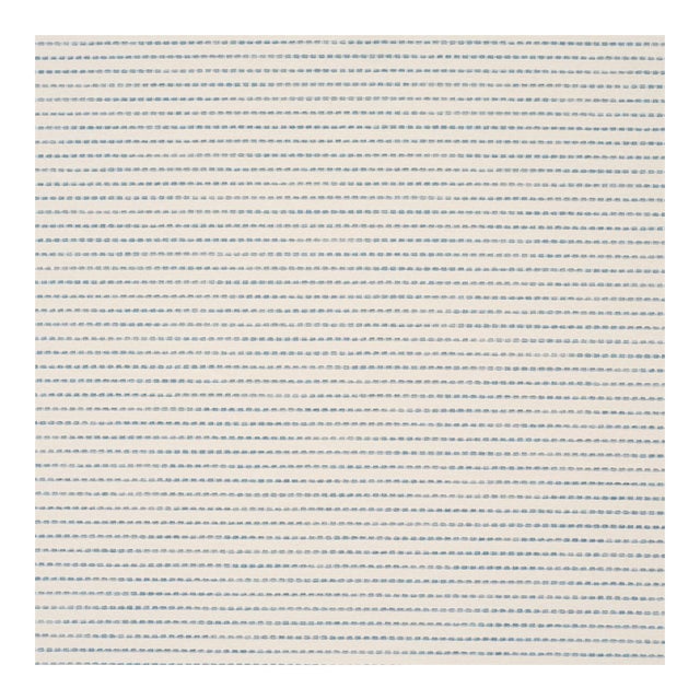 Schumacher Austen Performance Stripe Fabric In Ice For Sale