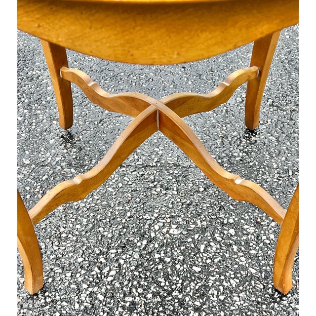 1990s Ethan Allen Country French Side Table Finish 246 For Sale - Image 5 of 8