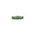 1.59ct Stackable Natural Emerald Half Eternity Band Ring Size 6 in Solid 14k Gold For Sale - Image 4 of 15