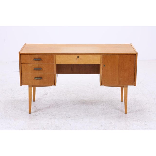 Vintage Desk in Wood, 1960s For Sale - Image 3 of 15