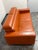 Animal Skin Queen Size Andrew Leather Sleeper Sofa For Sale - Image 7 of 12