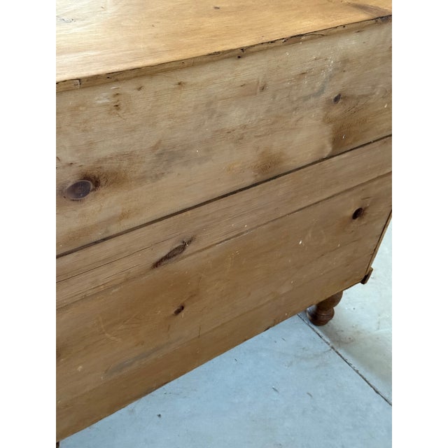 Antique Pine Two Over Two Drawers - Chest of Drawers From England For Sale - Image 18 of 18