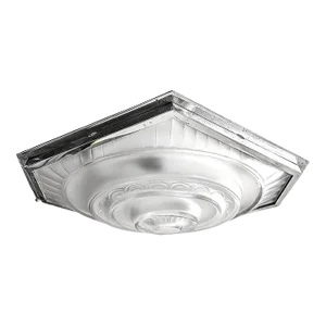 French Art Deco Flush Mount Signed by Sabino