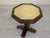 Wood Vintage Octagonal Table with Drawers and Brass Top, 1920s For Sale - Image 7 of 18