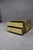 Mid-Century Modern Sarreid Brass Clad Campaign Style Two-Drawer Chest For Sale - Image 3 of 16