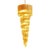 Amber Quadriedro Murano Glass Twister Chandelier by Simoeng For Sale - Image 9 of 9