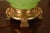 Brass Late 19th Century Lime Green Opaline Lamp For Sale - Image 8 of 8