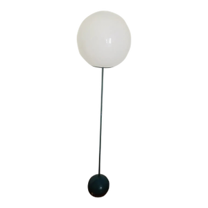 Mid Century Lollipop Glass Dome Floor Lamp Attributed to Robert Sonneman