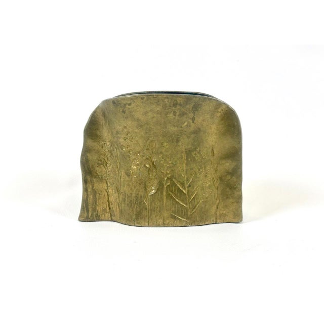 Vintage Handmade Bronze Vase by Dorothea Dietz, 1960s For Sale - Image 9 of 18