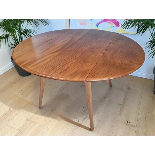 Mid-Century Modern Blonde Plank Dining Table in Elm by Lucian Ercolani for Ercol, 1960s For Sale - Image 8 of 18