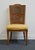 Henredon Henredon Furniture Walnut Italian Mediterranean Cane Back Dining Side Chair For Sale - Image 4 of 10
