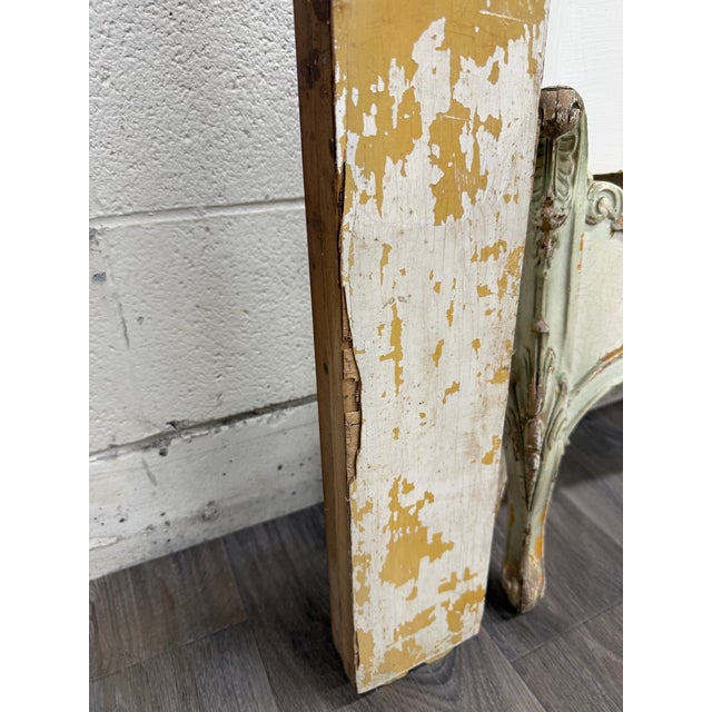Vintage Twin Size Winnebago Manufacturing Co French Provincial Rococo Style Bed For Sale - Image 9 of 17