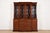Henkel Harris Georgian Carved Mahogany Lighted Breakfront Bookcase Cabinet For Sale - Image 15 of 15