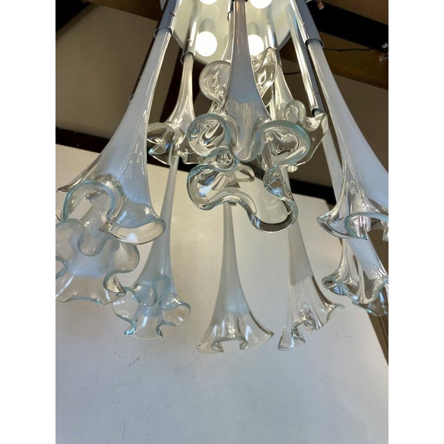 Murano Ceiling Lamp from Venini, 1960s For Sale - Image 14 of 15