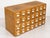 Industrial Wooden Catalog Cabinet, East Germany, 1970s For Sale - Image 4 of 9