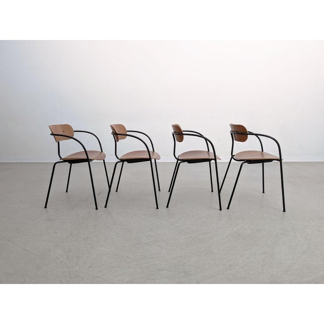Wood Pavilion AV2 Chairs from &Tradition, Set of 4 For Sale - Image 7 of 10