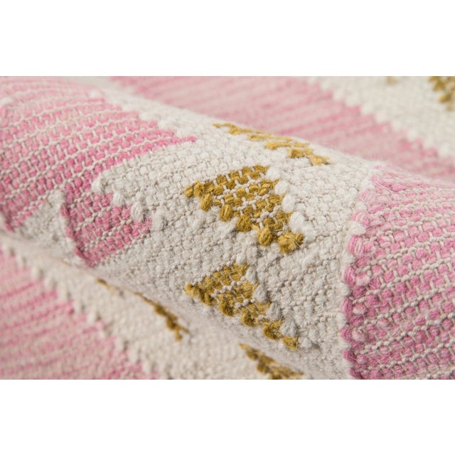 2020s Novogratz by Momeni Indio Beverly in Pink Rug - 2'X8' Runner For Sale - Image 5 of 8