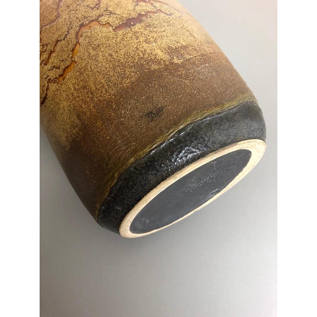 Large Pottery Fat Lava Multi-Color 284-47 Floor Vase from Scheurich, 1970s For Sale - Image 14 of 17