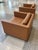 Midcentury Modern Caramel Club Chairs by Charles Pfister for Knoll - A Pair For Sale In New York - Image 6 of 14